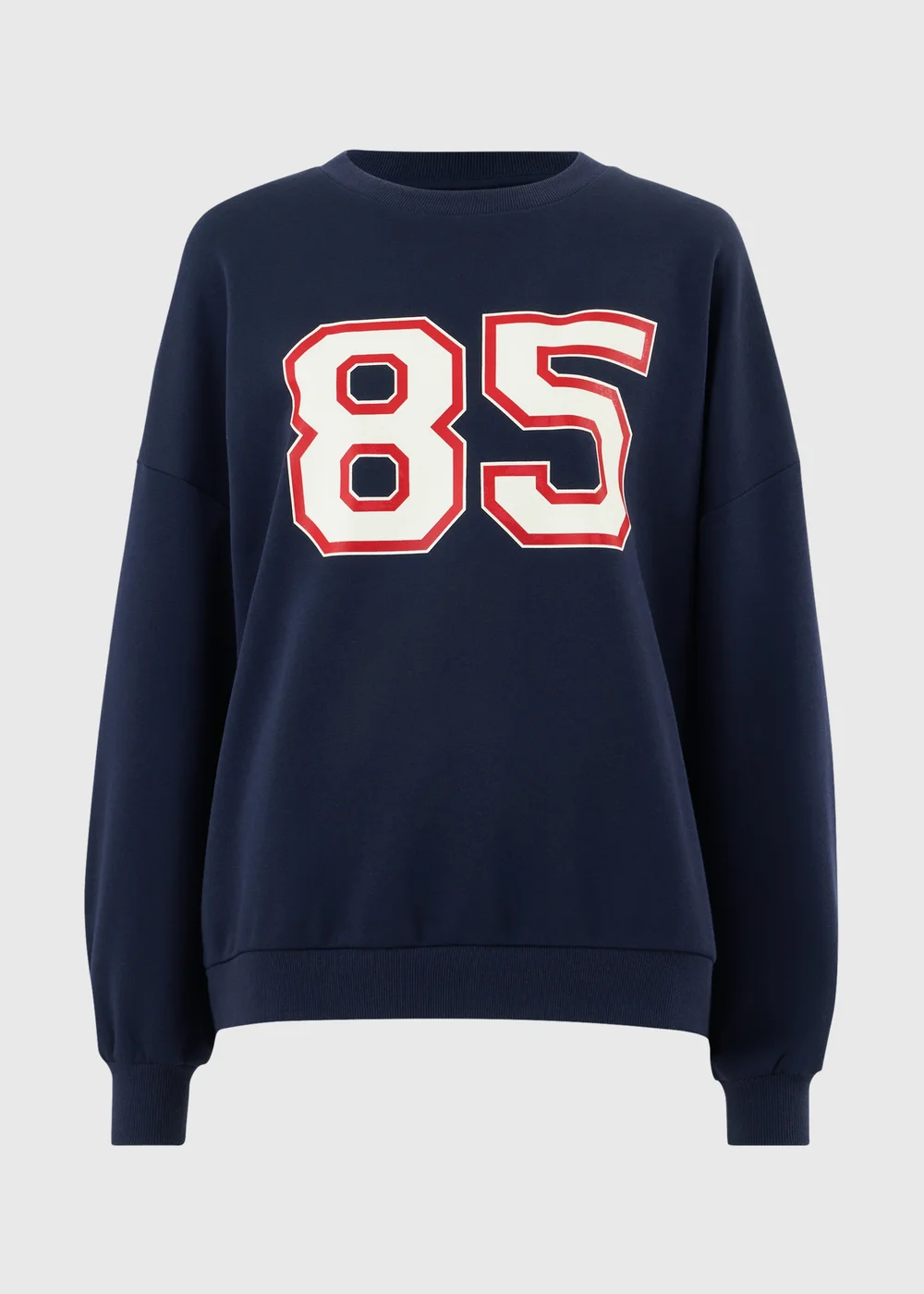 Navy 85 Graphic Sweatshirt - XS Image 1