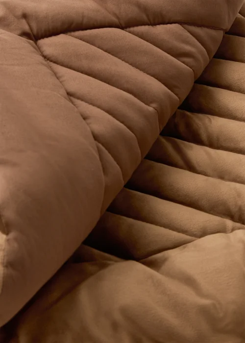 Brown Luxe Bedspread Image 2
