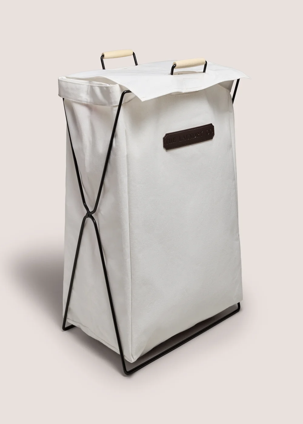 Linen Laundry Basket Image 1