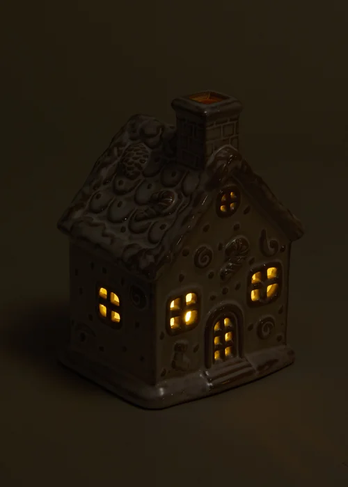 Small Gingerbread LED House Image 2