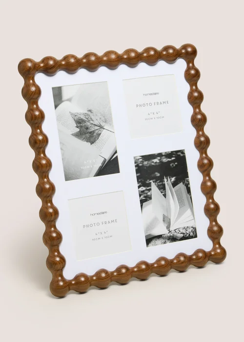 Brown Bobble Large Photo Frame Image 1