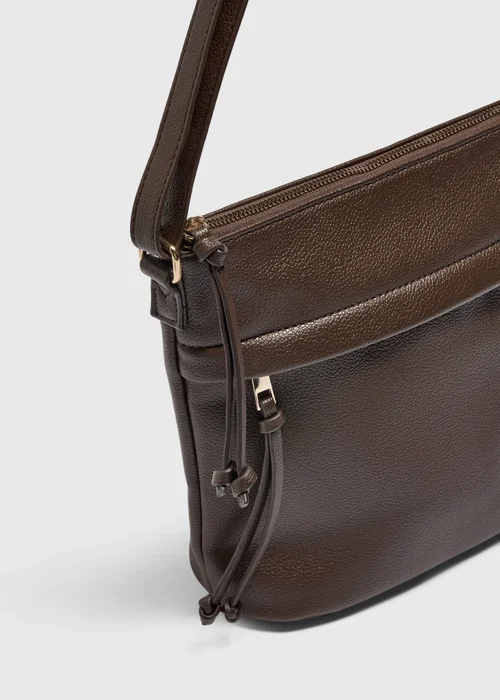 Brown Messenger Bag - One Size Image 2