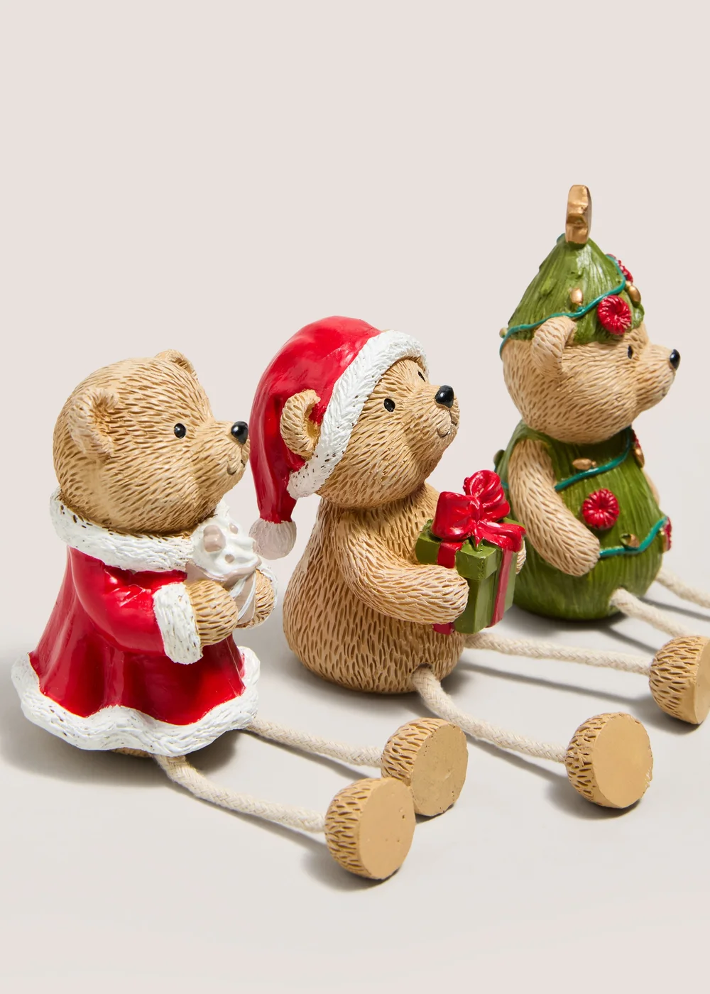 3 Pack Christmas Patch Hanging Decoration Image 2