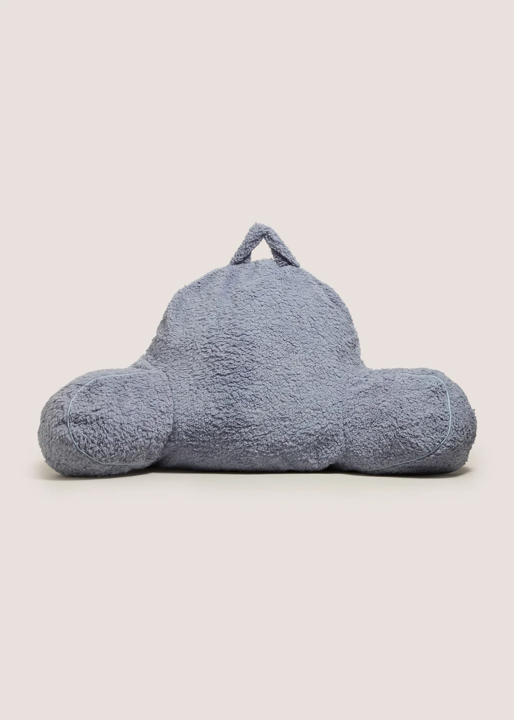 Blue Teddy Cuddle Cushion Image 1
