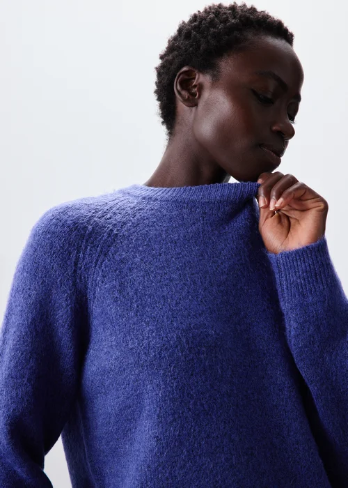 Cobalt Blue Knitted Jumper - XS Image 2