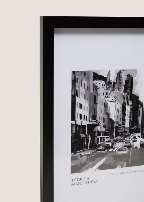 Black & White New York Wall Art Image 2