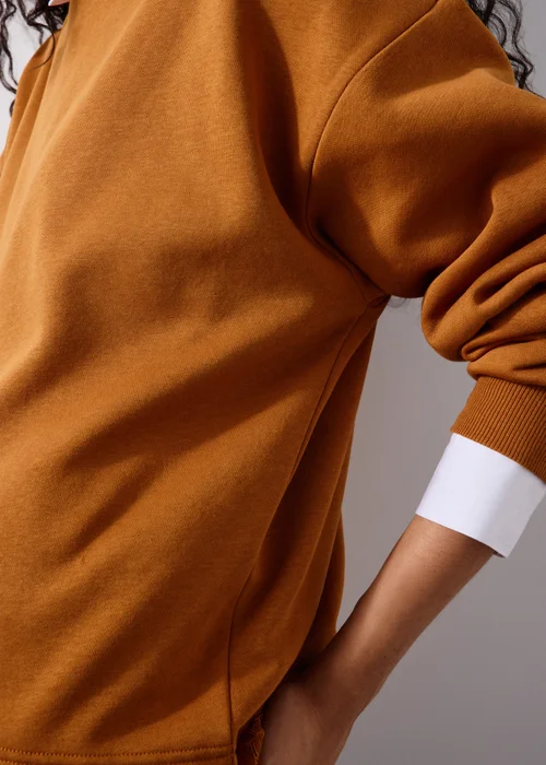 Orange Lace Trim Jumper - XS Image 3