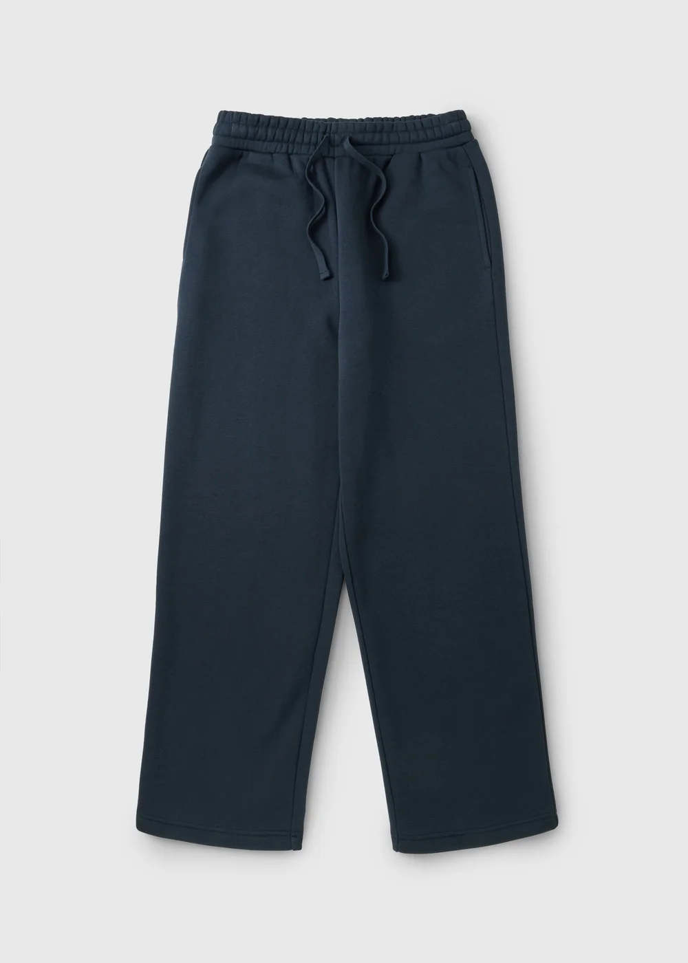 Navy Relaxed Straight Fit Jogging Bottoms - XS Image 4