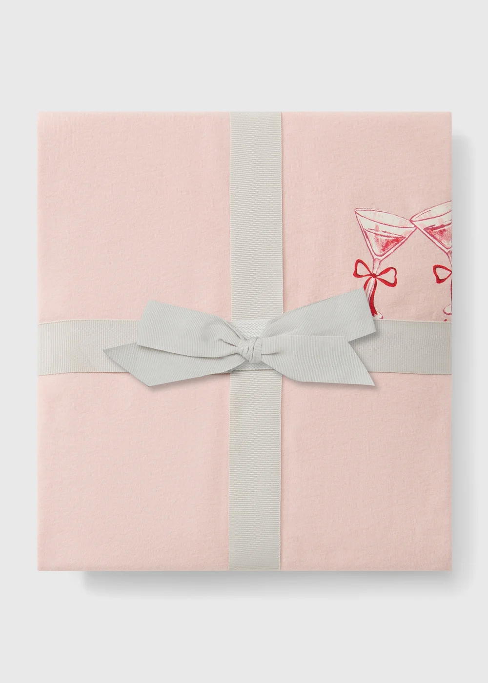Pink Cheers Christmas Pyjamas - XS Image 1