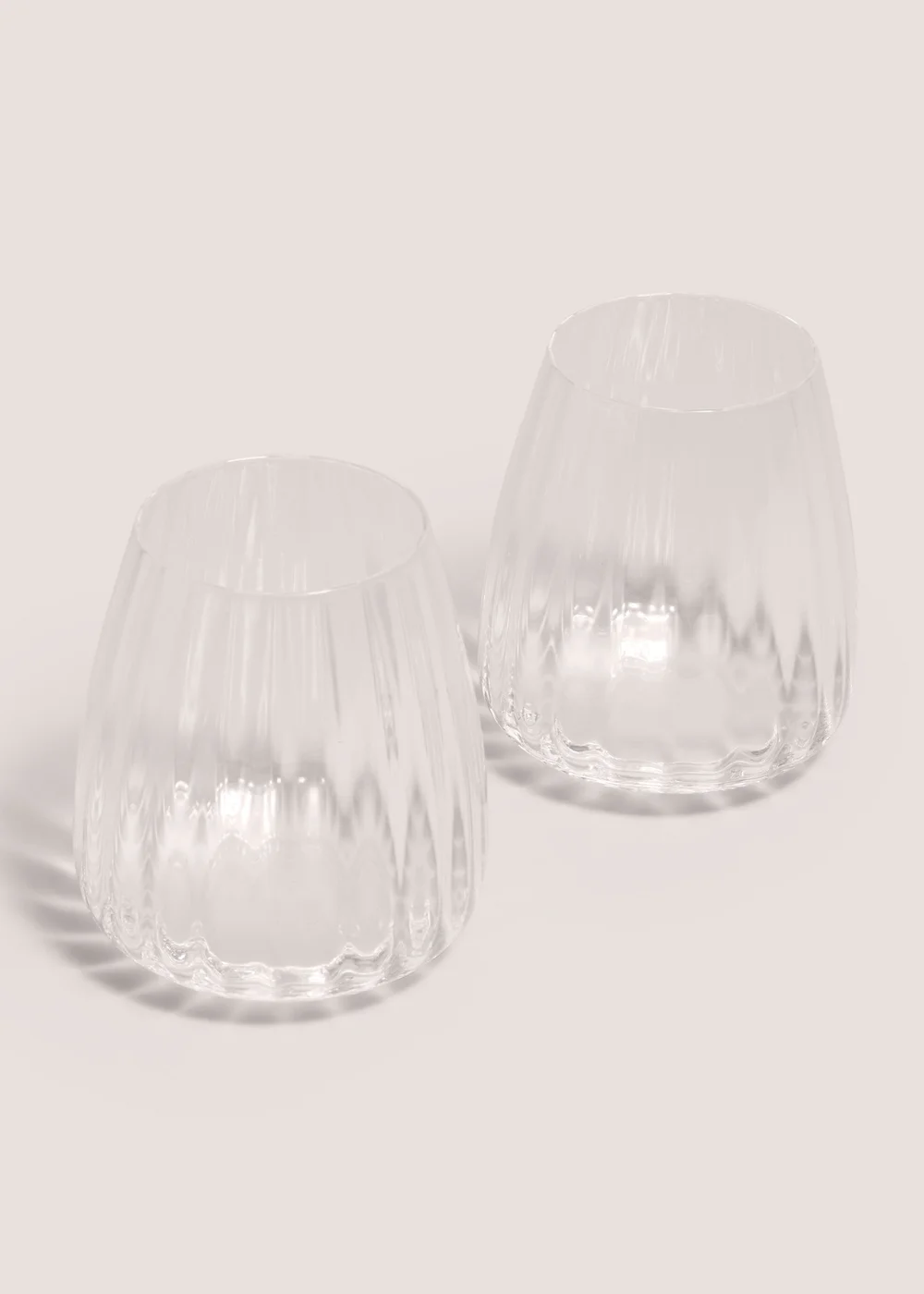 2 Pack Grooved Tumbler Image 1