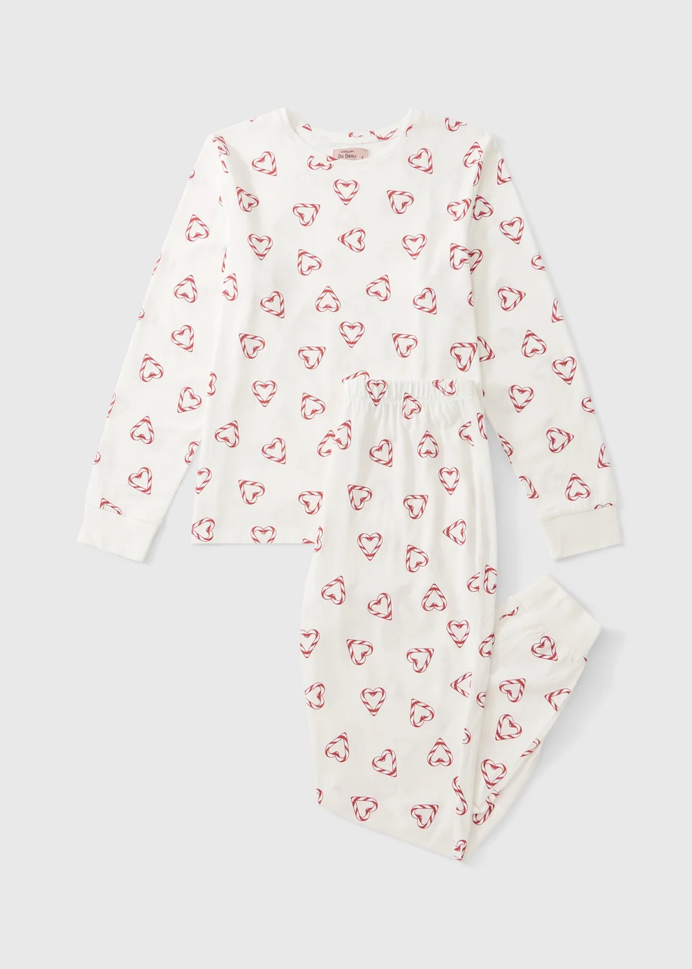 Candy Cane Print Pyjamas - S Image 1