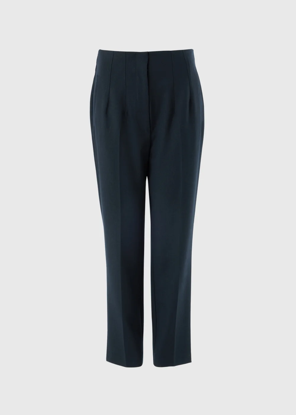 Navy Tapered Trousers - 8/L29 Image 2