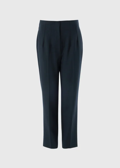 Navy Tapered Trousers - 8/L29 Image 2