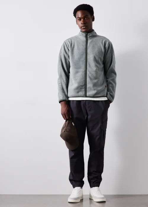 Grey Full Zip Fleece - S Image 1