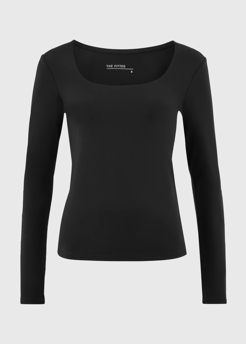 Black Low Neck Top - 8 Image 3