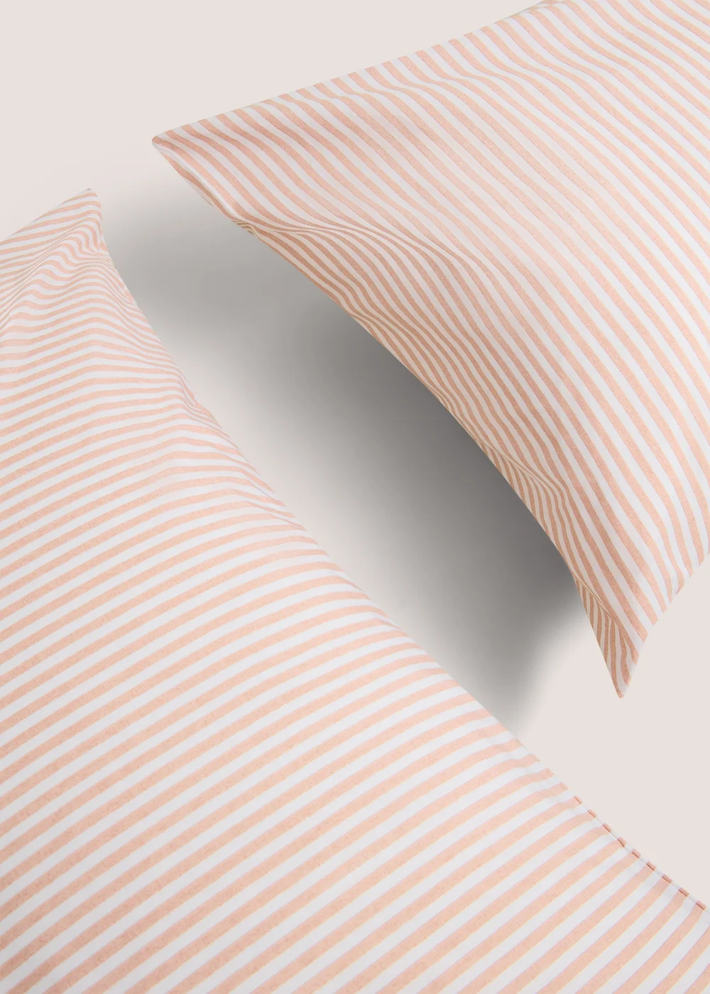 Pink Cotton Stripe Sheet Bundle - Single Image 2