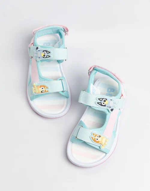Vanilla Underground Bluey Girls Multicoloured Bingo & Bluey Sandals (6-12 UK Child) - 8 infants Image 5