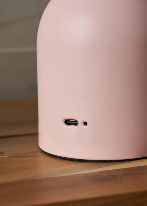 BHS Pixie USB-C Rechargeable Table Lamp Pink - One Size Image 2