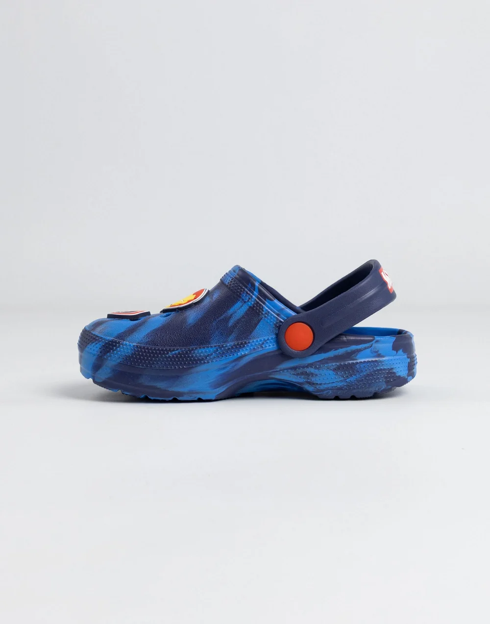 Vanilla Underground Marvel Avenger Boys Blue Multi Character Clogs (10-4 UK Child) - 4 Infants Image 3