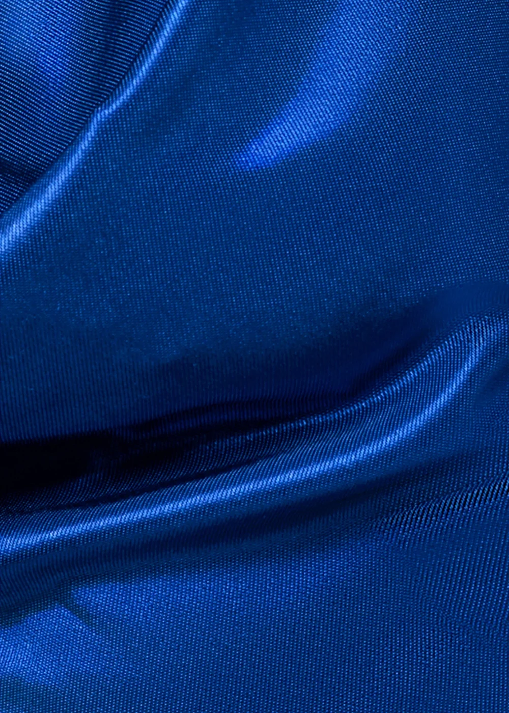 Goddiva Royal Blue Halter Cowl Neck Back Maxi Dress - 12 Image 4