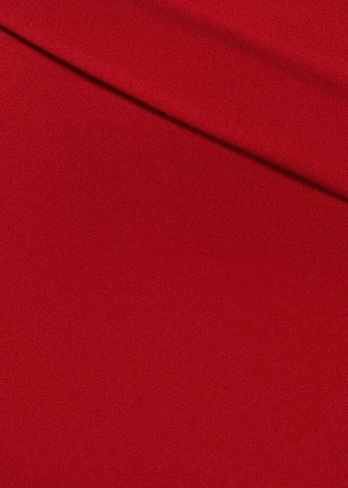Goddiva Red Bardot Pleated Maxi Dress - 14 Image 4