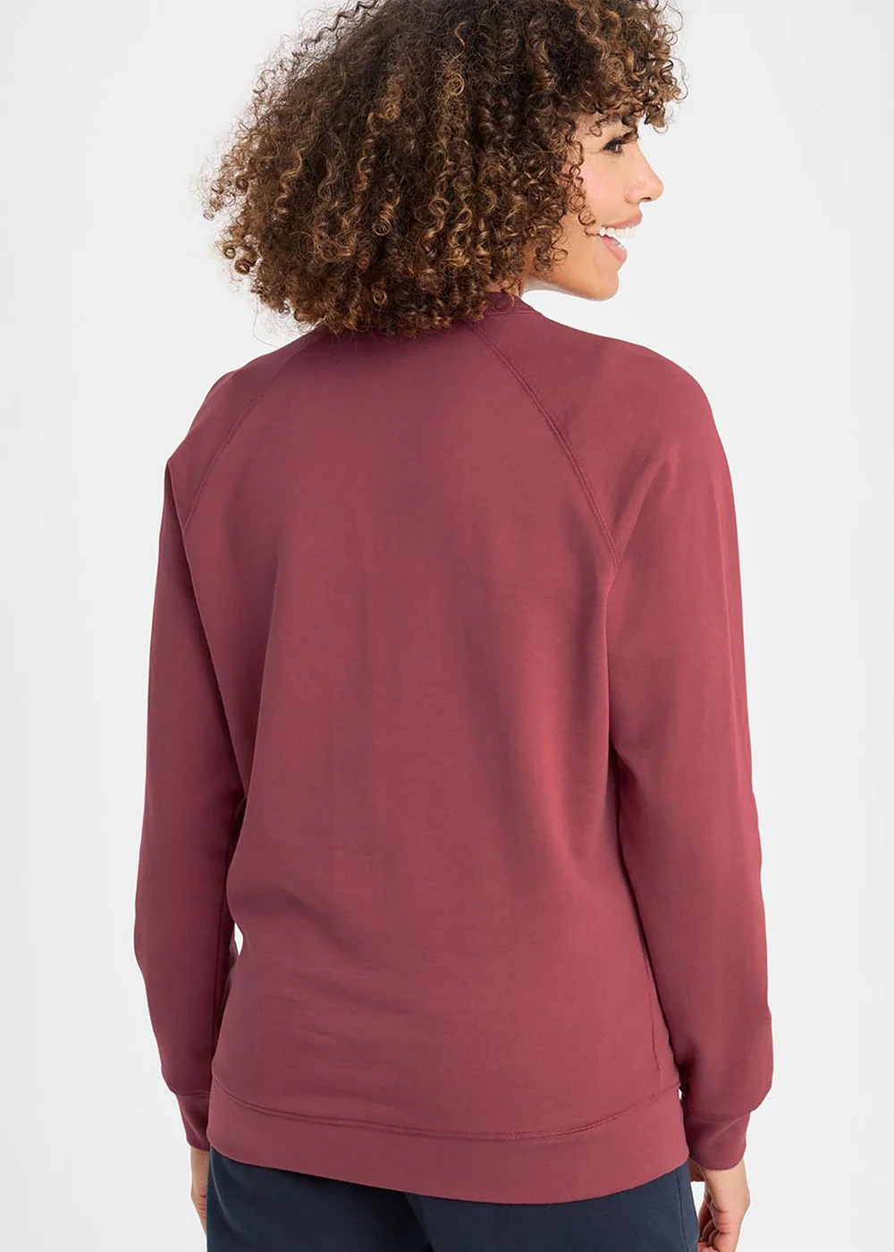 Cotton Traders Antique Pink Cotton Sweatshirt - L Image 4