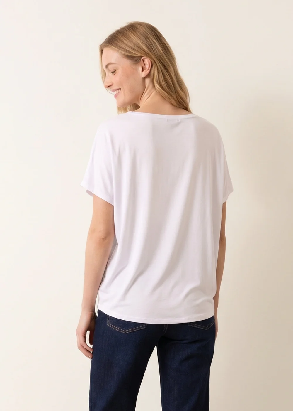 Blue Vanilla White Patchwork Denim Dog Top - One Size Image 4
