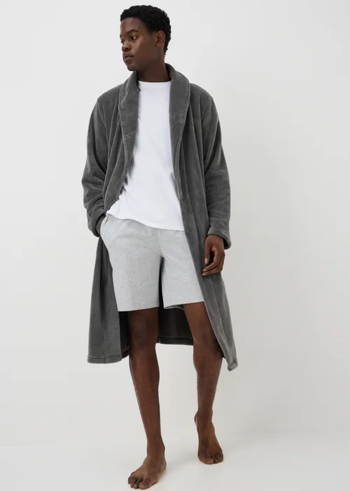 Grey Dressing Gown - S Image 1