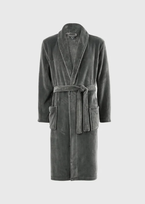 Grey Dressing Gown - S Image 3