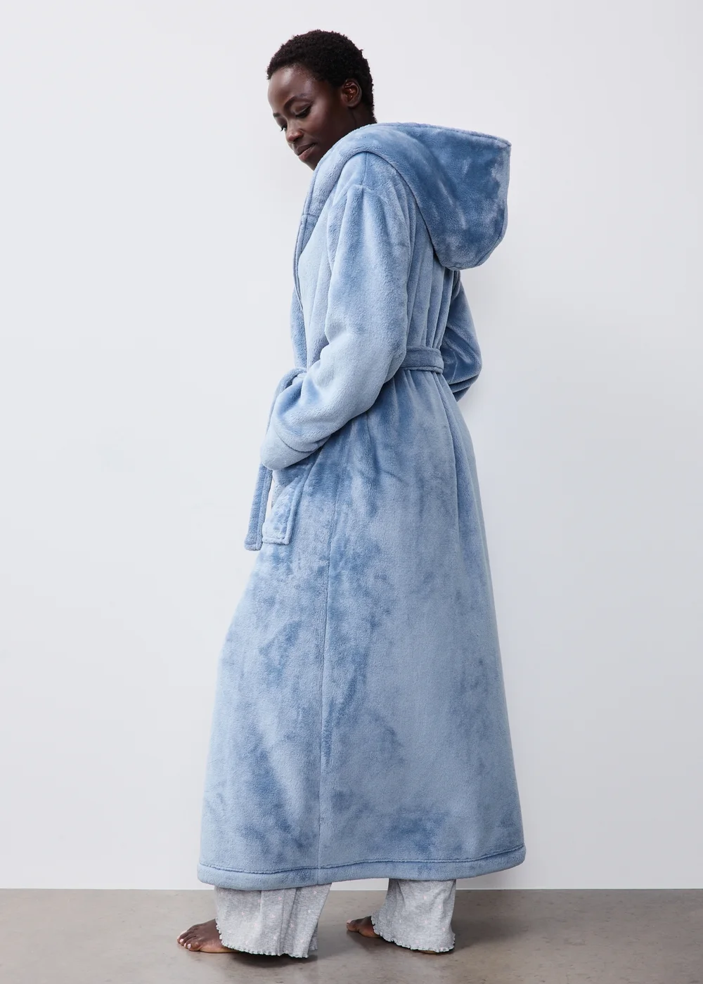 Light Blue Dressing Gown - XS Image 2