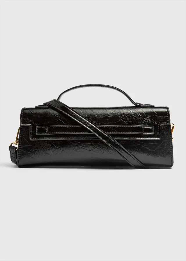 Black Clutch Cross Body Bag