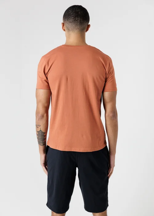 Tokyo Laundry Copper Cotton Crew Neck T-Shirt & Shorts Pyjama Set - XL Image 2