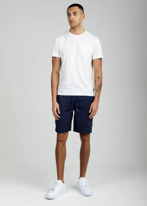 Tokyo Laundry Dark Blue Cargo-Style Shorts - 2XL Image 3