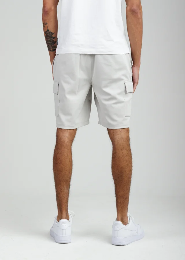Tokyo Laundry Grey Cargo-Style Shorts