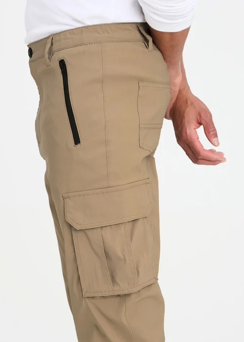Cotton Traders Tan Quick Dry Stretch Action Trousers - 34/L29 Image 4