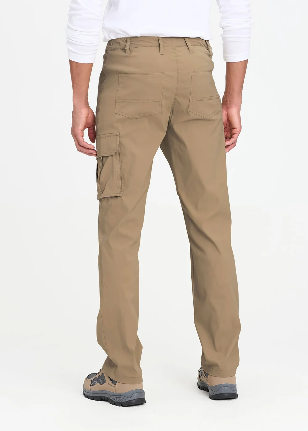 Cotton Traders Tan Quick Dry Stretch Action Trousers - 34/L29 Image 3