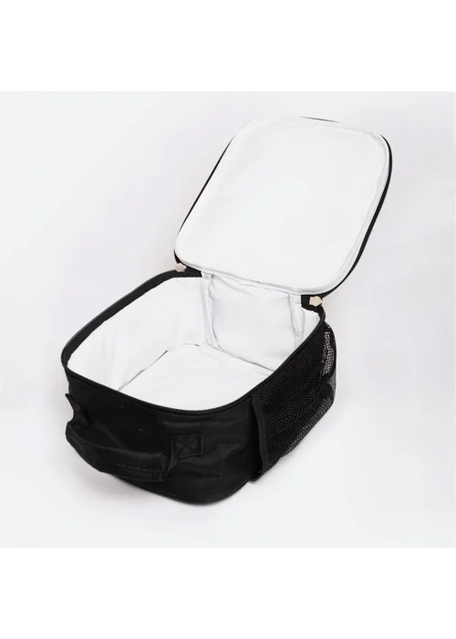 Hype Kids Black Graffiti Hearts Thermal Insulated 4.5L Lunch Bag - One Size Image 3