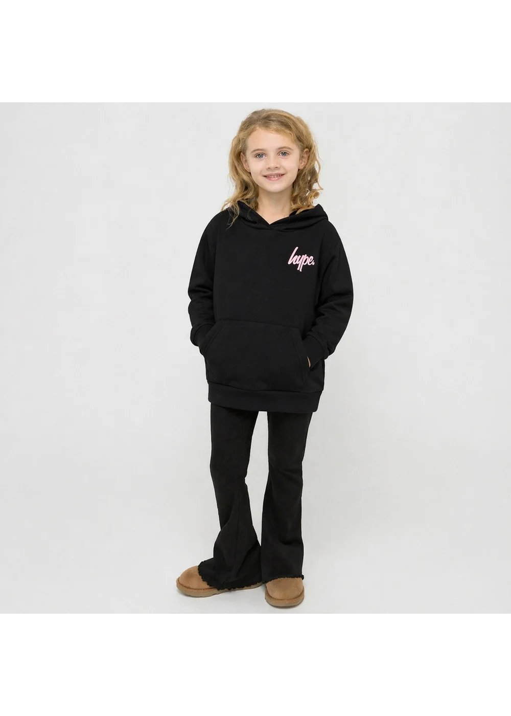 Hype Black Purple Incept Hoodie (7-14 Years) - 9-10 Yrs Image 1