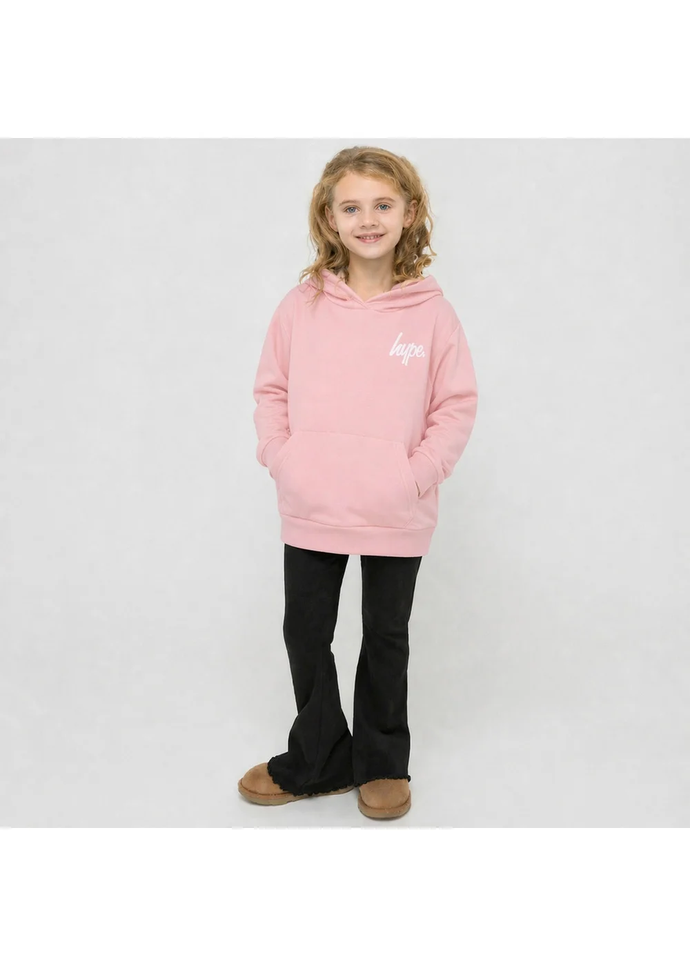Hype Girls Pink Incept Hoodie (7-14 Years) - 13-14 Yrs Image 1