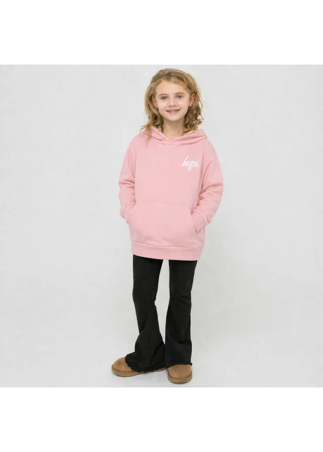 Hype Girls Pink Incept Hoodie (7-14 Years)