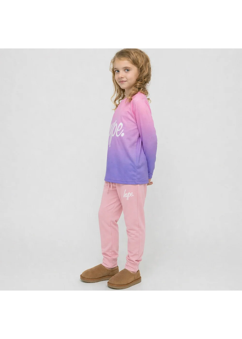 Hype Girls Pink Incept Joggers (7-14 Years) - 7-8 Yrs Image 2