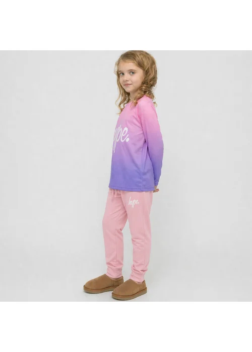 Hype Girls Pink Incept Joggers (7-14 Years) - 7-8 Yrs Image 2