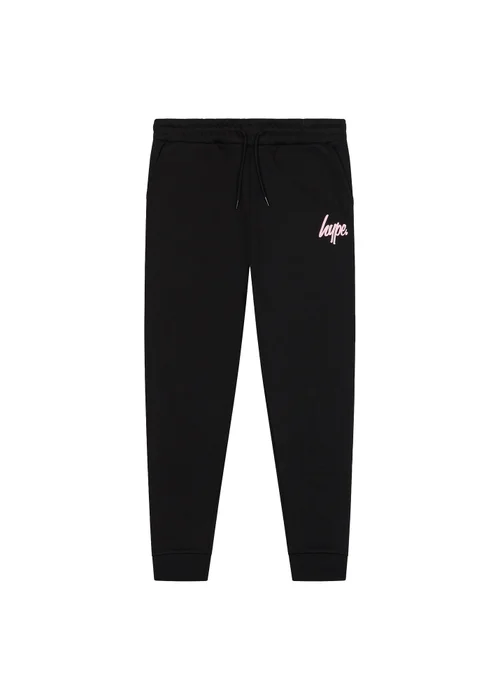 Hype Girls Balck Incept Joggers (7-14 Years) - 9-10 Yrs Image 4