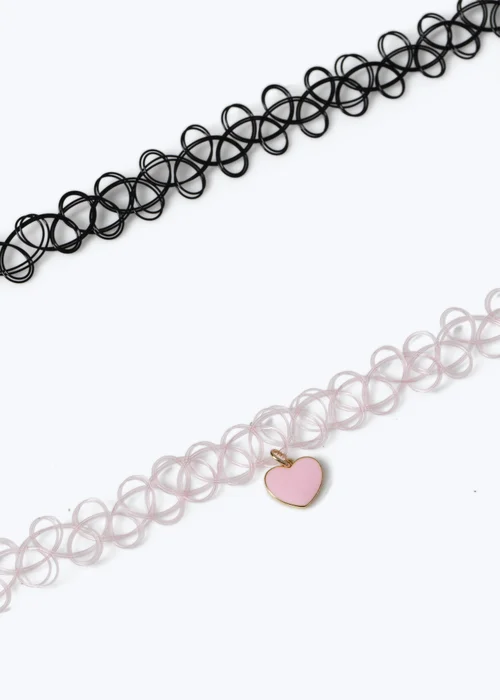 Flitzy 2pk Heart Choker Pack Multi - One Size Image 2