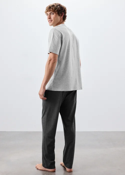 Grey Top & Bottoms Pyjama Set - XS Image 1