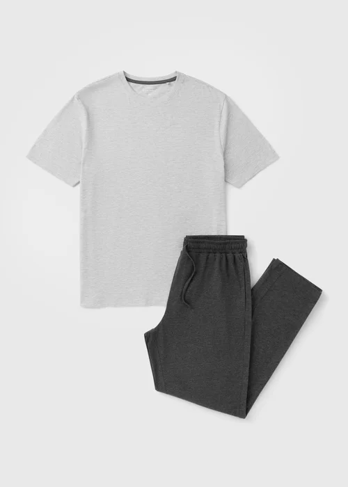 Grey Top & Bottoms Pyjama Set - XS Image 2