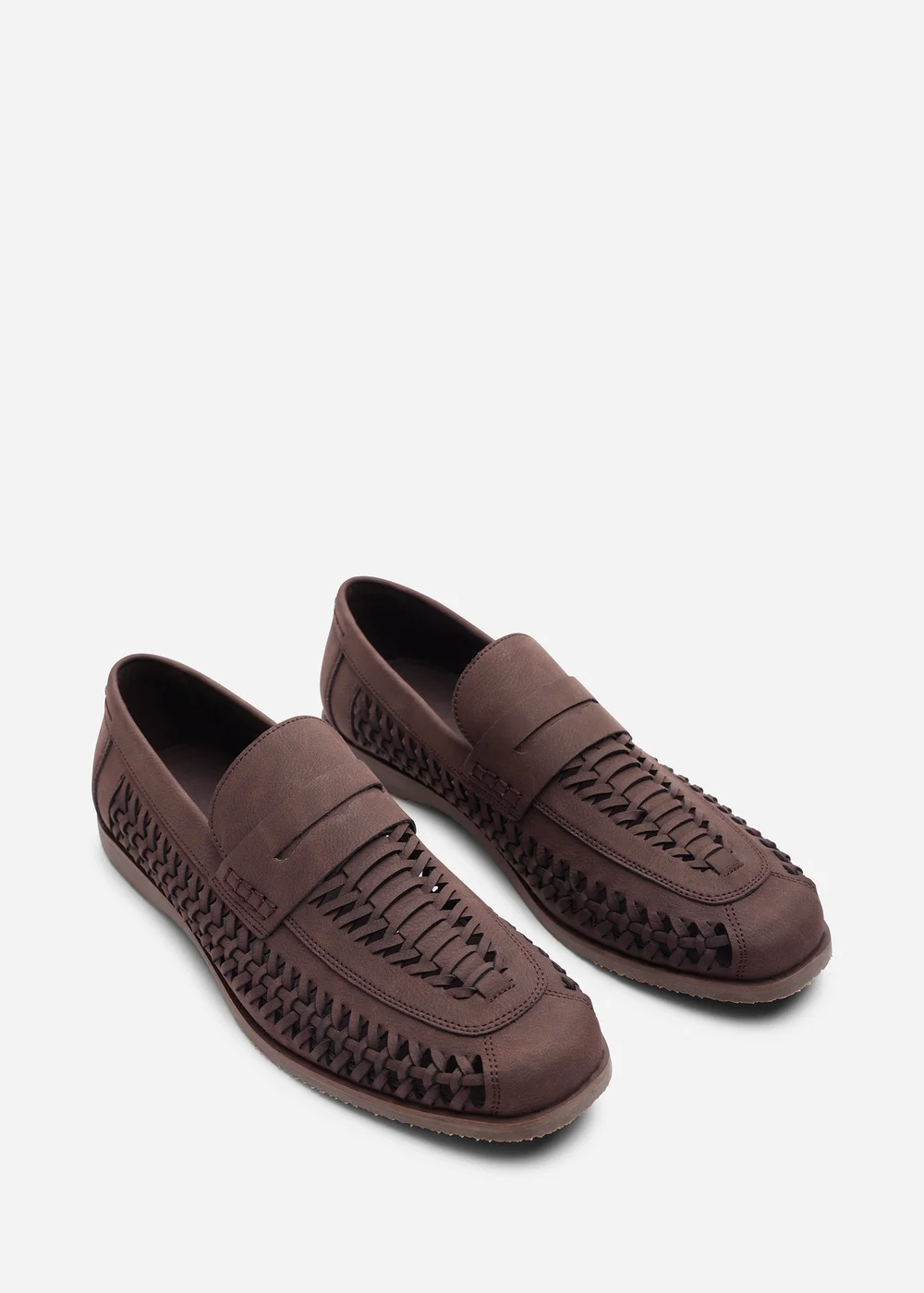 Where's That From Colby Brown Weave Slip on Loafers - 7 Image 4