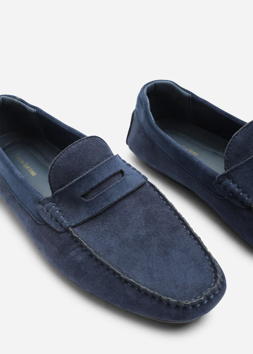 Where's That From Kyle Navy Faux Suede Slip on Bubble Loafer - 9 Image 5