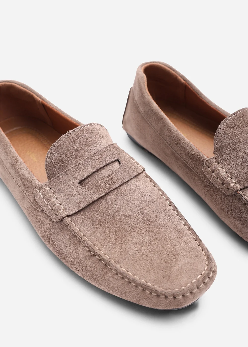 Where's That From Kyle Khaki Faux Suede Slip on Bubble Loafer - 9 Image 5