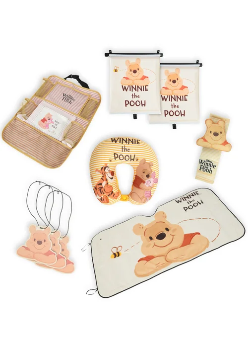 Winnie The Pooh Ultimate Car & Travel Bundle - One Size Image 1